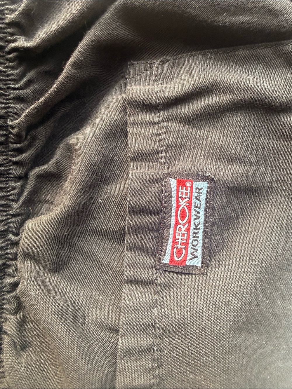 Cherokee Black Workwear Scub Bottoms